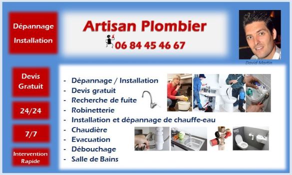 bon plombier et plombier sérieux à Saint Cyr au Mont d'Or : Apams Plomberie, David MARTIN